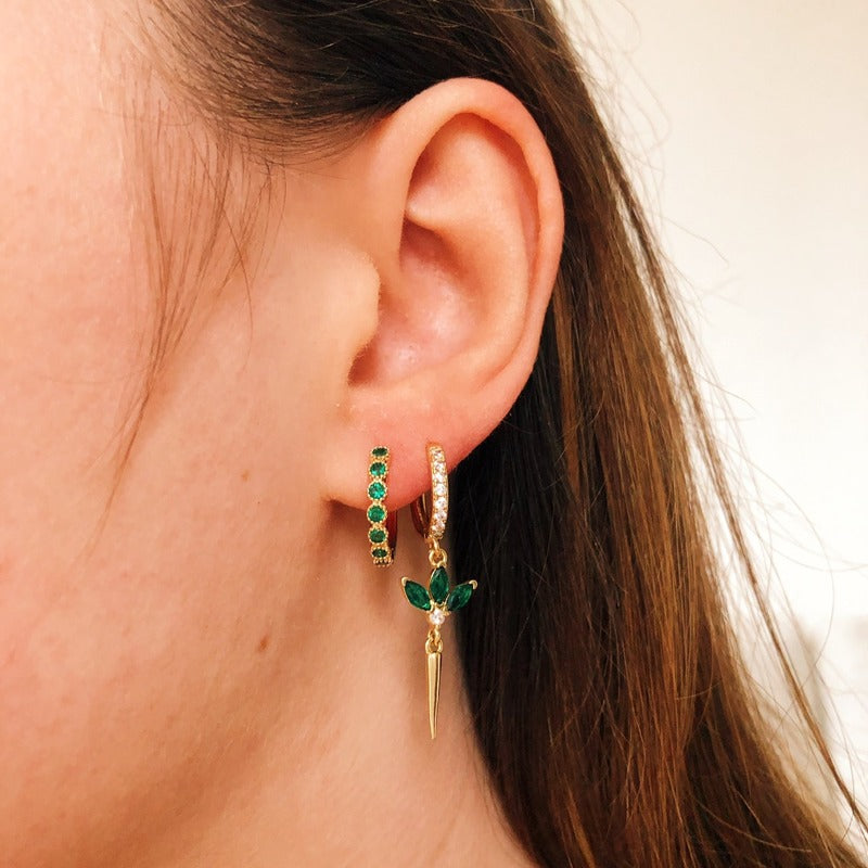 Earrings alissa green