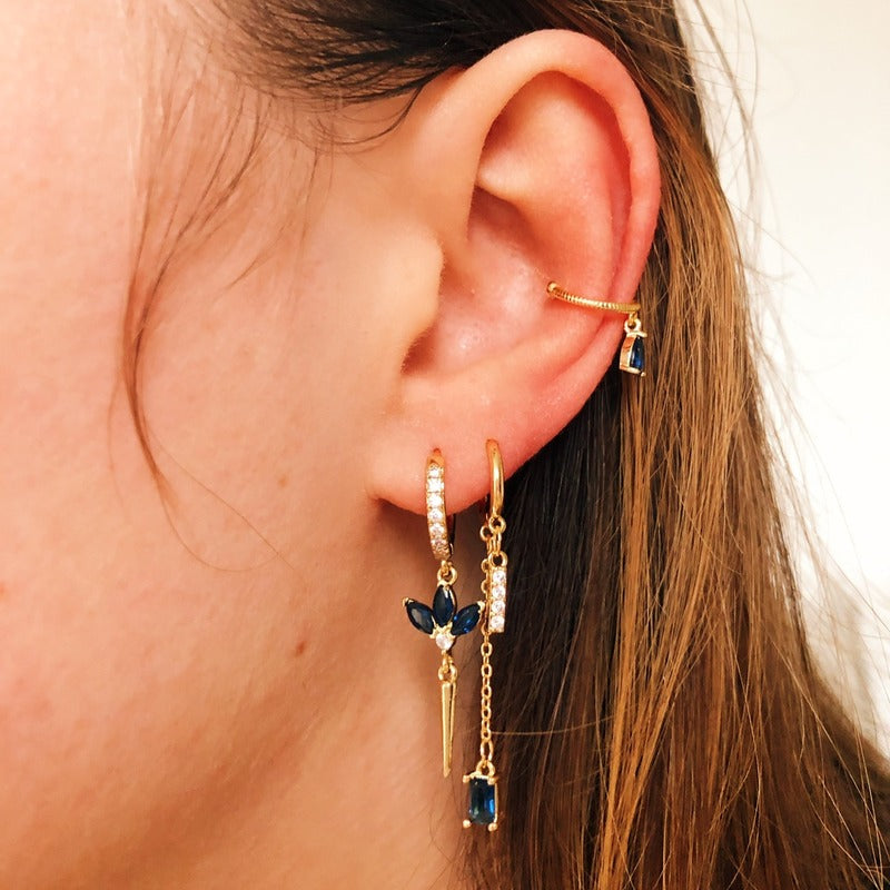 Earrings alissa blue