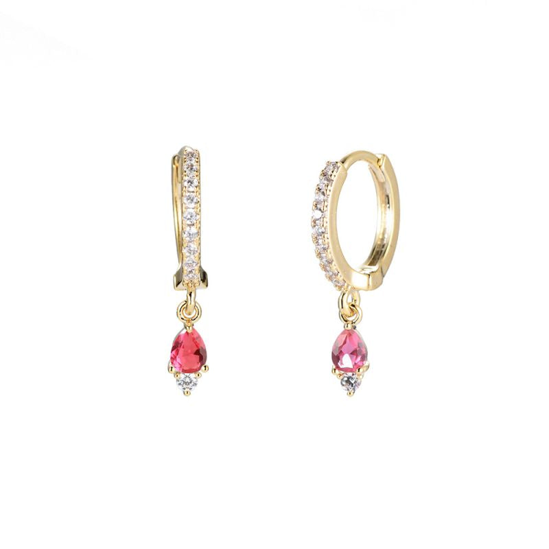Earrings everly pink