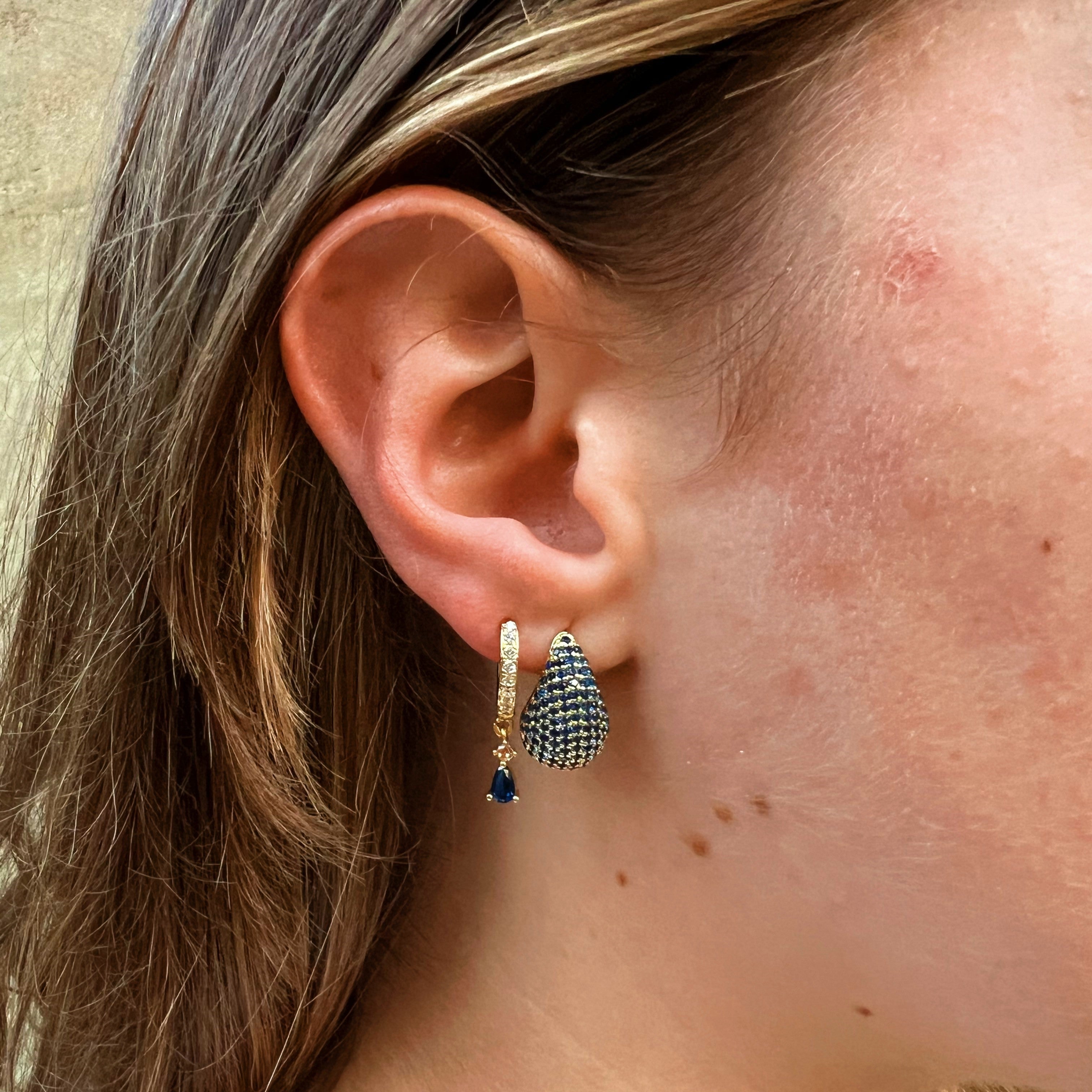 Earrings isidora blue