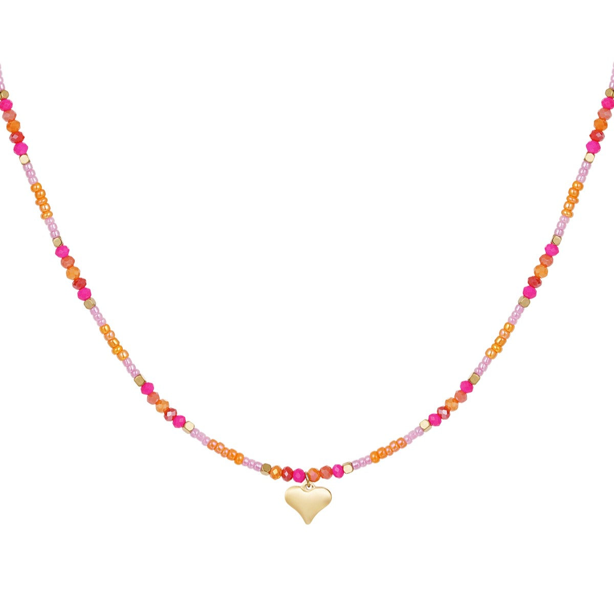 Necklace ivana pink