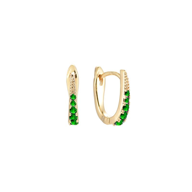 Earrings valeria green