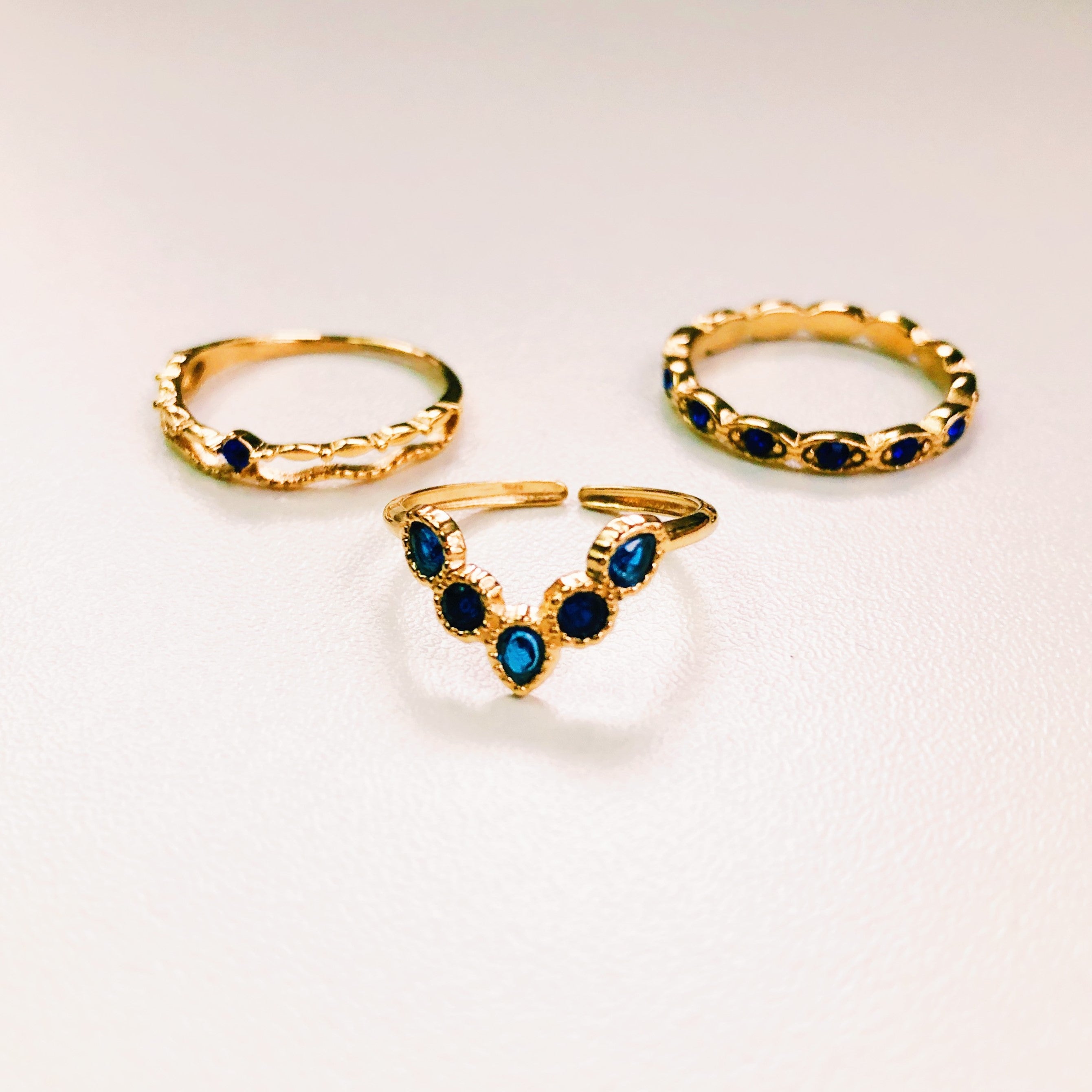 Ring salome blue